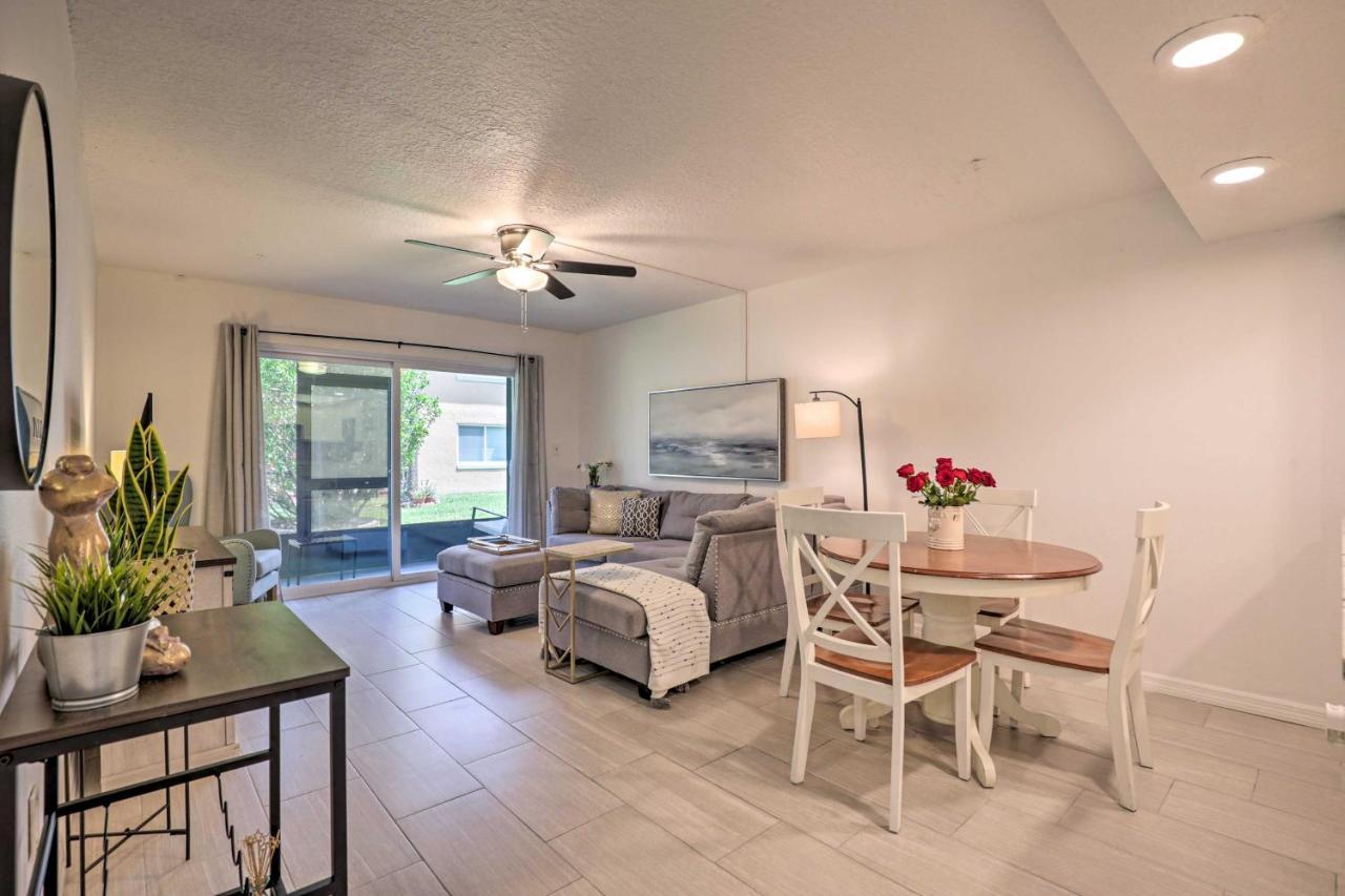 St Augustine Getaway With Porch 1 Block To Beach! เซนต์ออกัสติน ภายนอก รูปภาพ