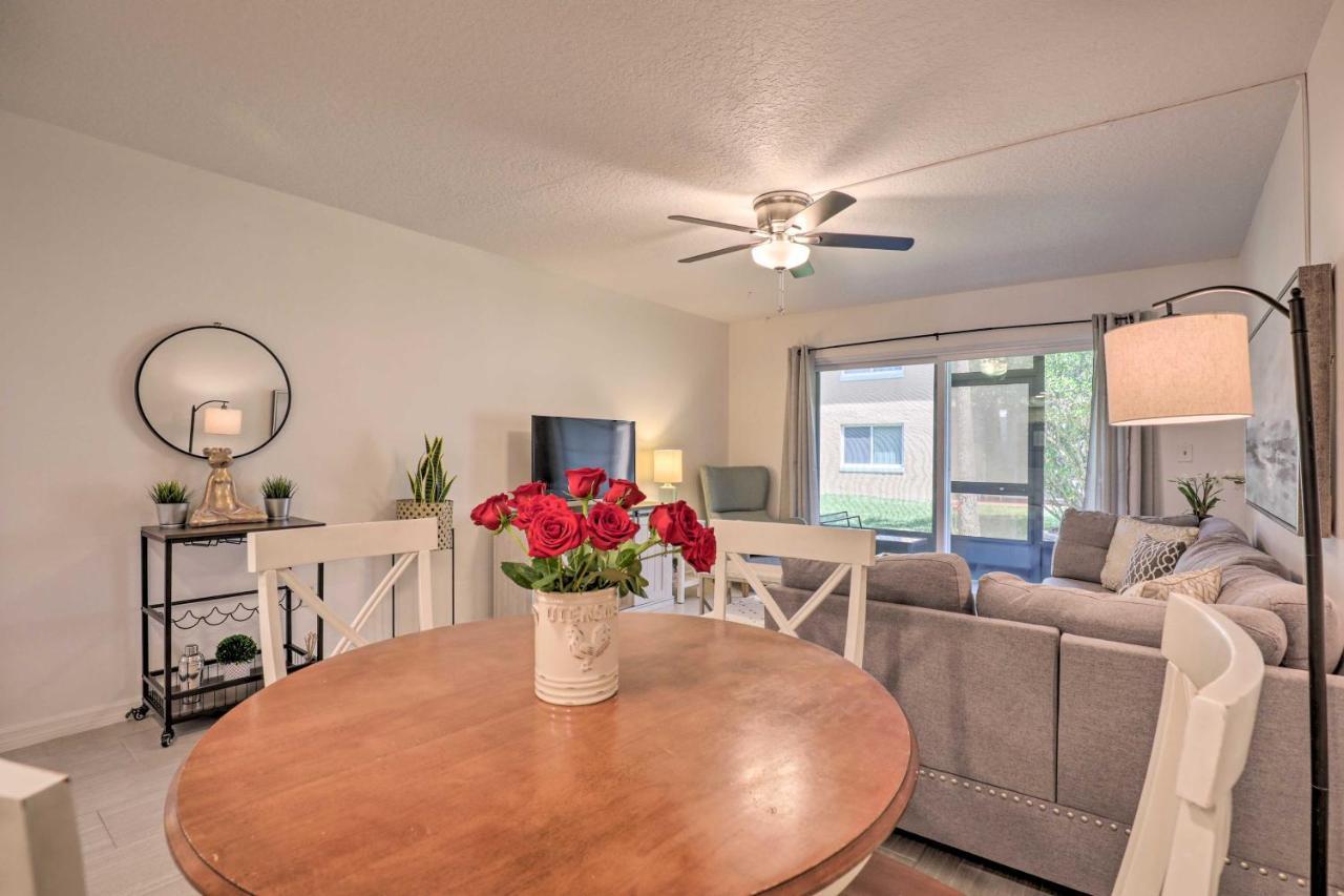 St Augustine Getaway With Porch 1 Block To Beach! เซนต์ออกัสติน ภายนอก รูปภาพ