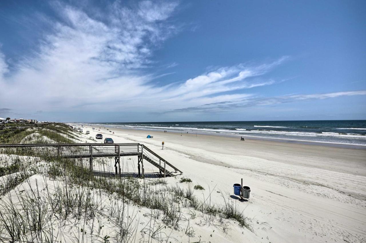 St Augustine Getaway With Porch 1 Block To Beach! เซนต์ออกัสติน ภายนอก รูปภาพ
