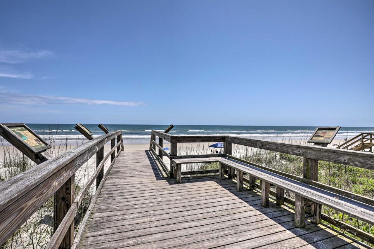 St Augustine Getaway With Porch 1 Block To Beach! เซนต์ออกัสติน ภายนอก รูปภาพ