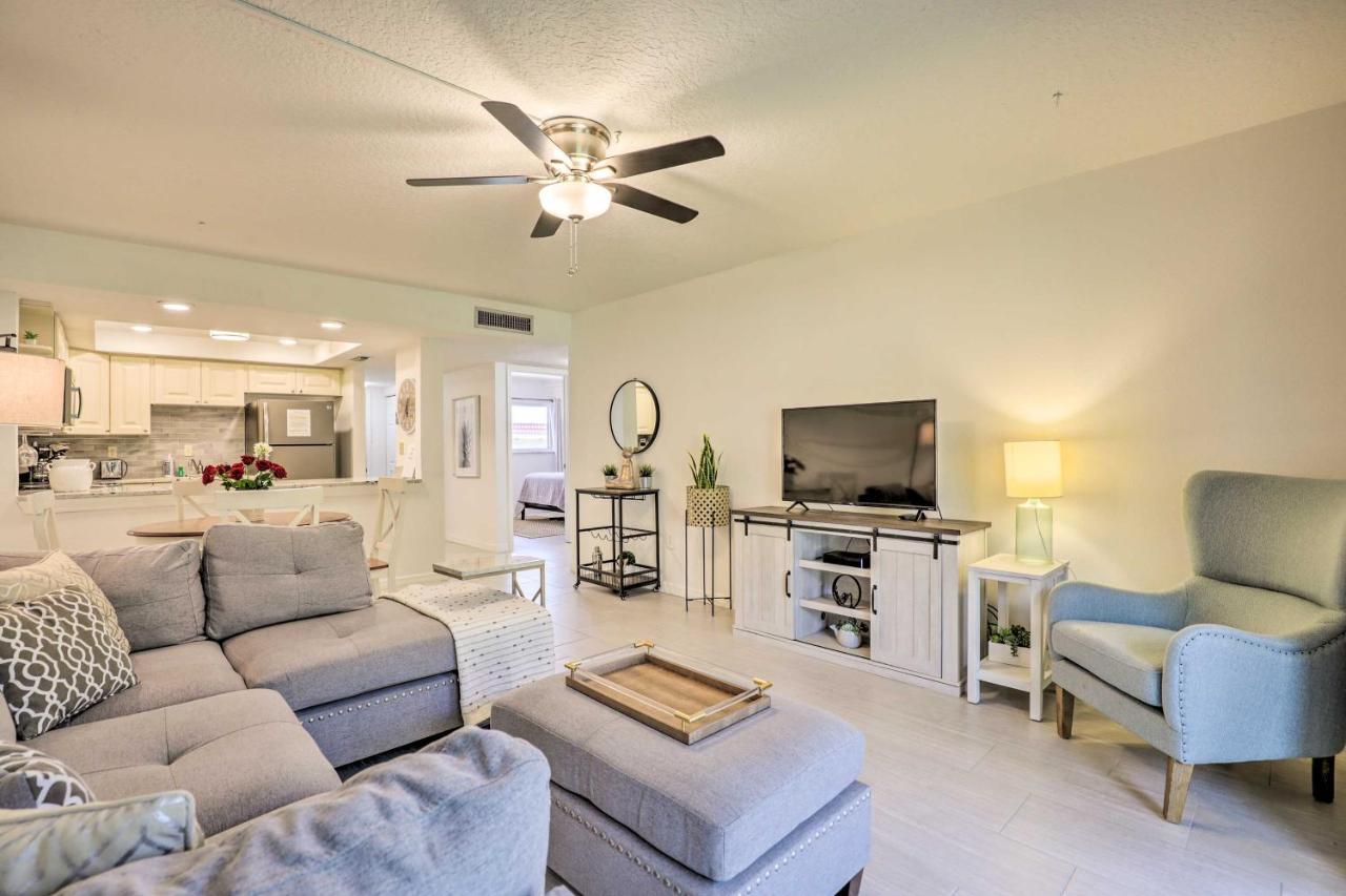 St Augustine Getaway With Porch 1 Block To Beach! เซนต์ออกัสติน ภายนอก รูปภาพ