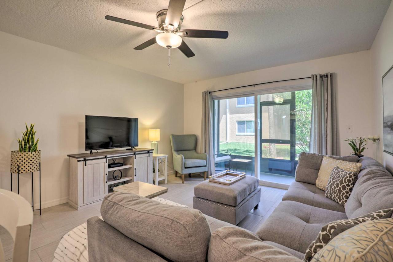 St Augustine Getaway With Porch 1 Block To Beach! เซนต์ออกัสติน ภายนอก รูปภาพ